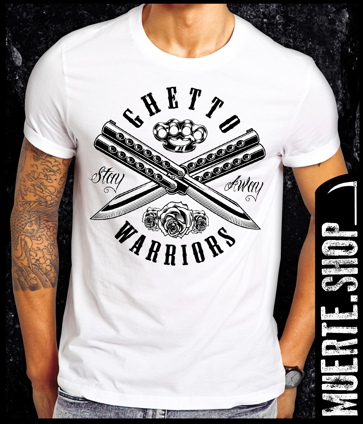 Тениска GHETTO WARRIORS Тениска GHETTO WARRIORS